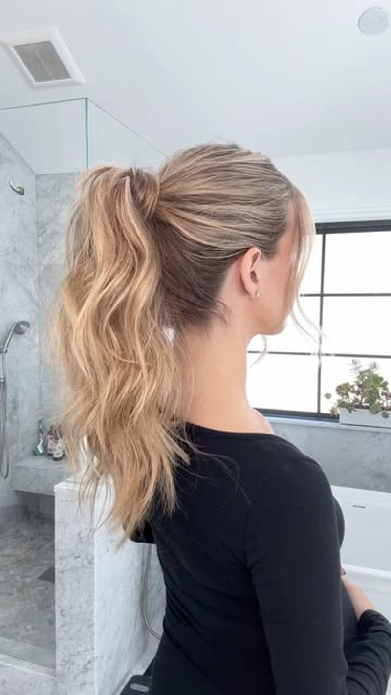 Voluminous Ponytail