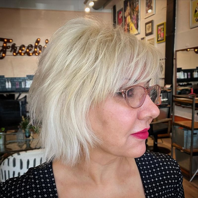 Playful Textured Bob