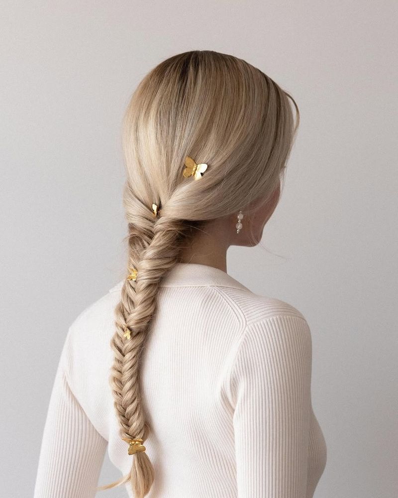 Messy Fishtail Braid