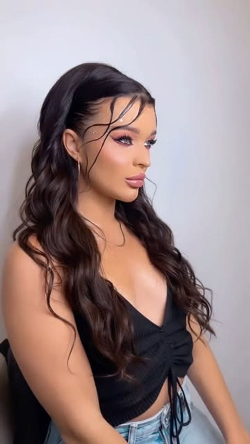 Glamorous Wet Look Waves