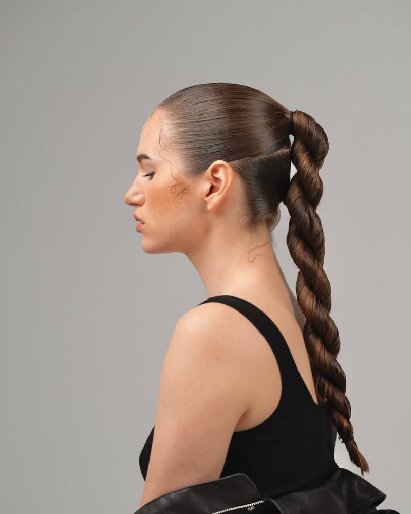 Chic Twisted Ponytail