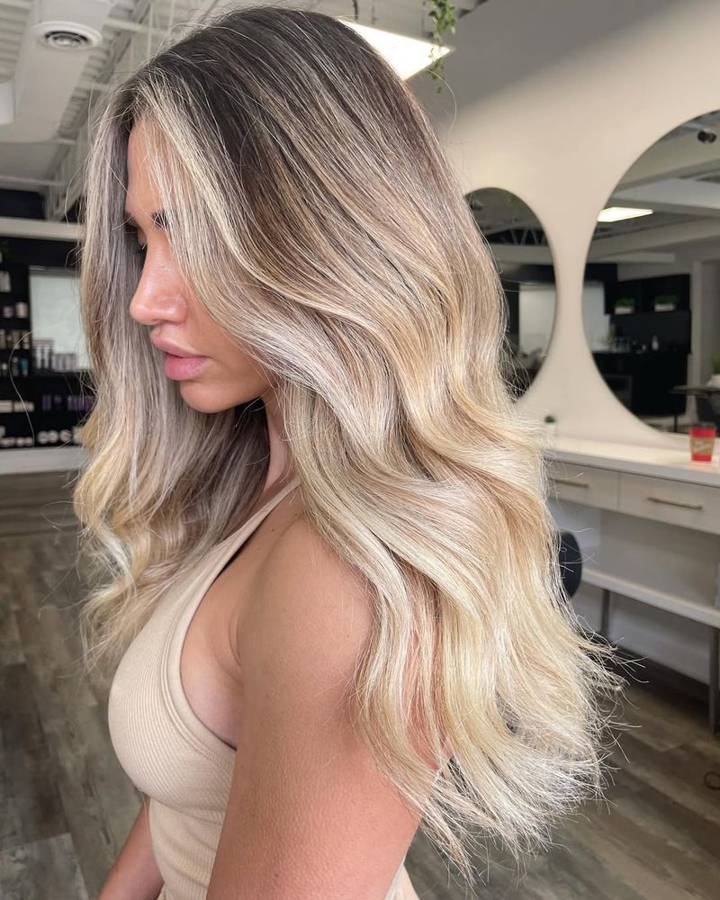 Loiro Champanhe Balayage