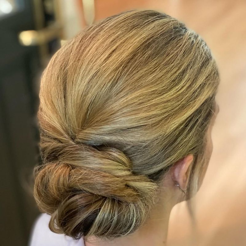 Chignon torsadé