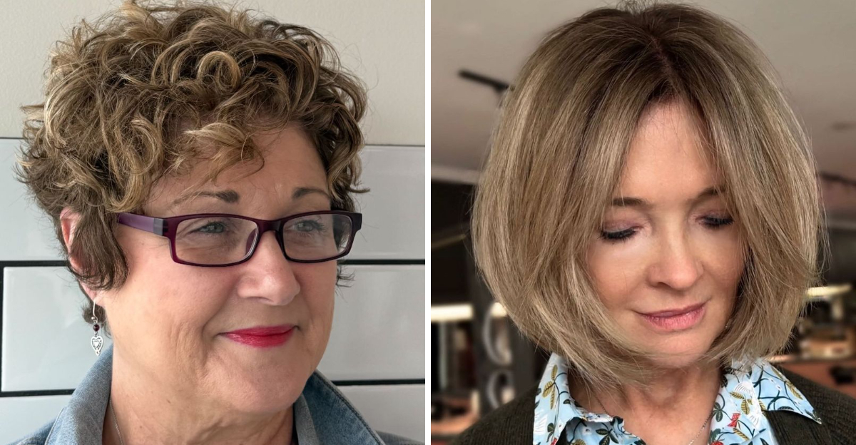 10 Flattering Hairstyles For Women Over 60 With Round Faces—And 6 To Avoid