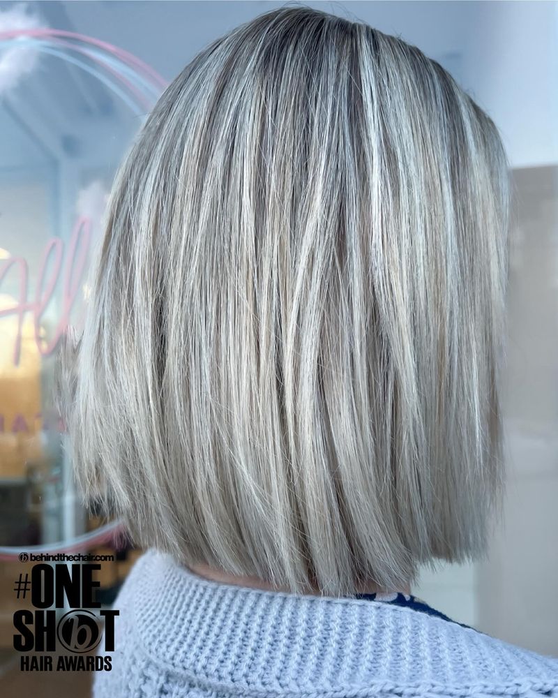 Blunt Bob Without Layers