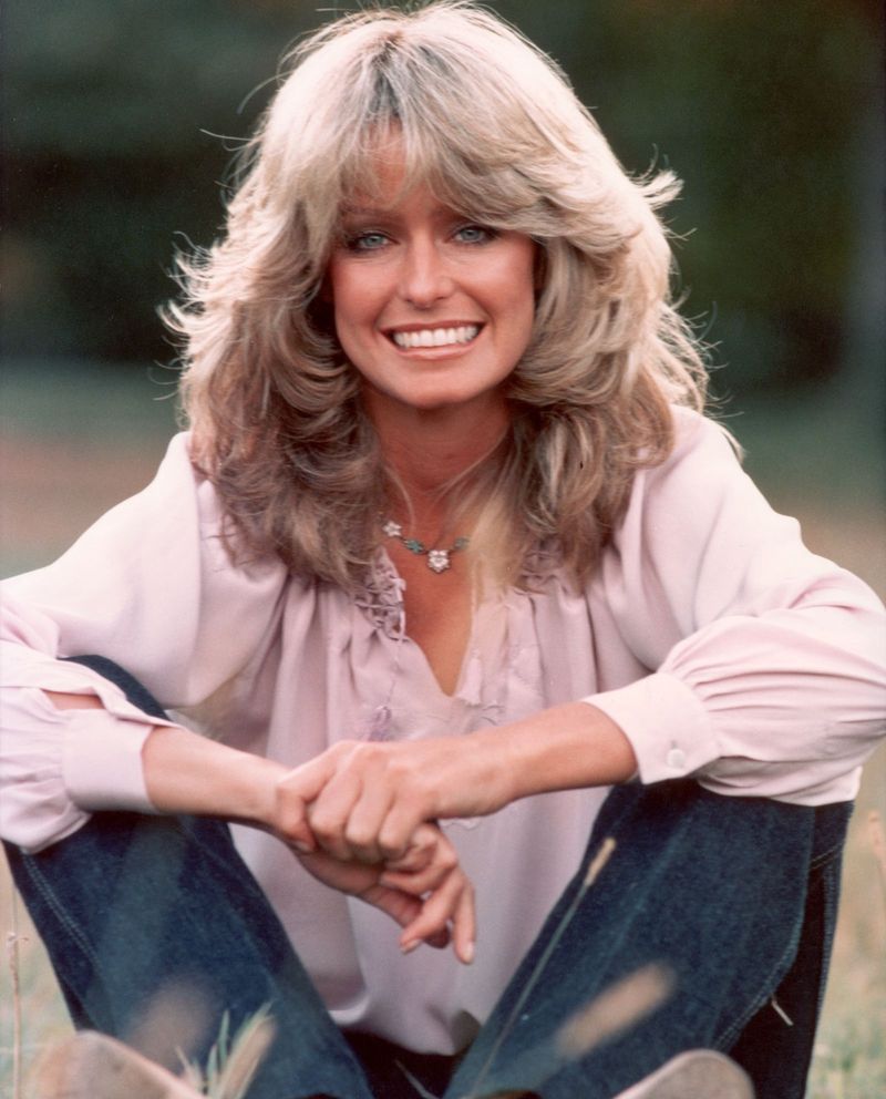Feathered Farrah Fawcett Flip