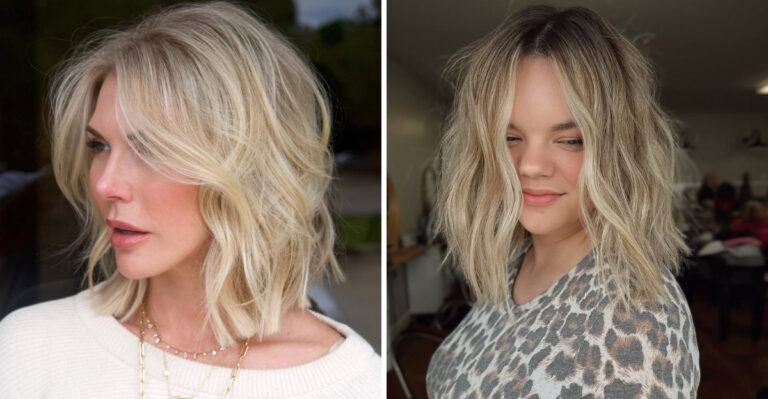 15 Blonde Lob Hairstyles You’ll Want to Screenshot Immediately