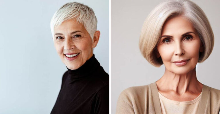 15 Easygoing Short Haircuts For Seniors With A Taste For Travel