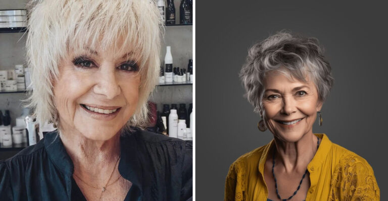 15 Flattering Pixie Shags for Women In Their 70s