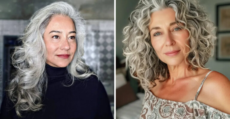 15 Hairstyles That Show Grey Hair Can Be A Power Statement