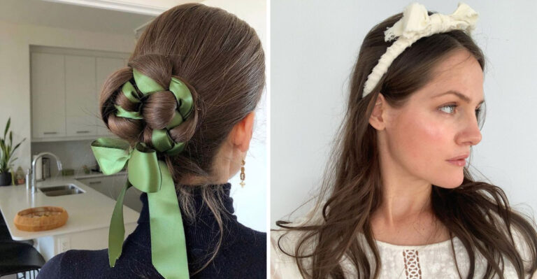 15 Ribbon Hairstyles That Are Pure Girly Magic