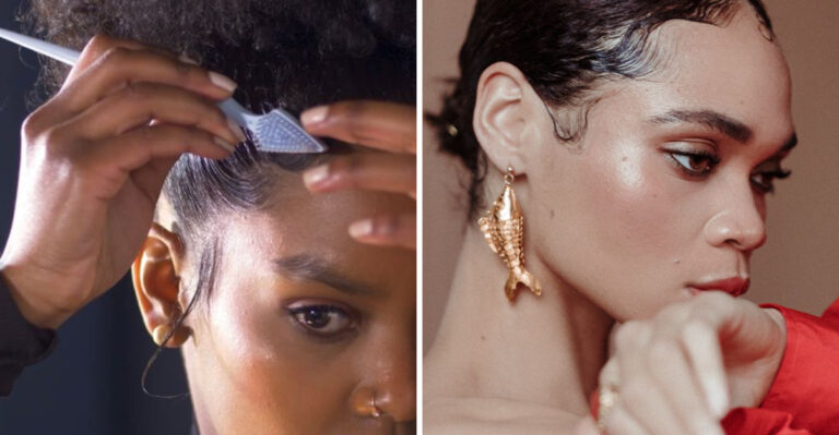 15 Sculpted Baby Hairs That Frame The Face Like Art