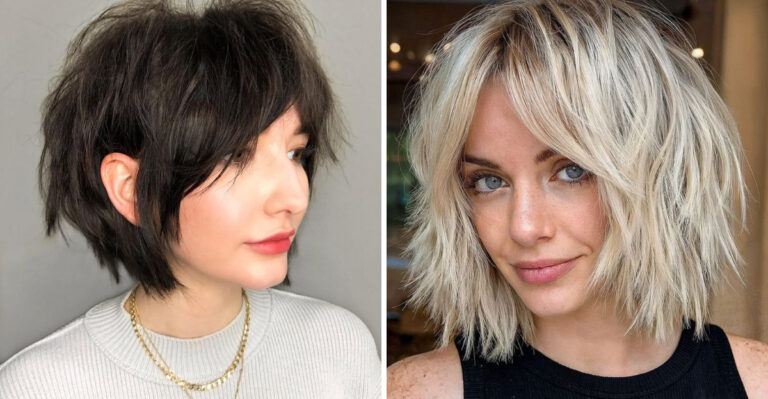 15 Shaggy Bobs That Are Basically Spring In Hair Form