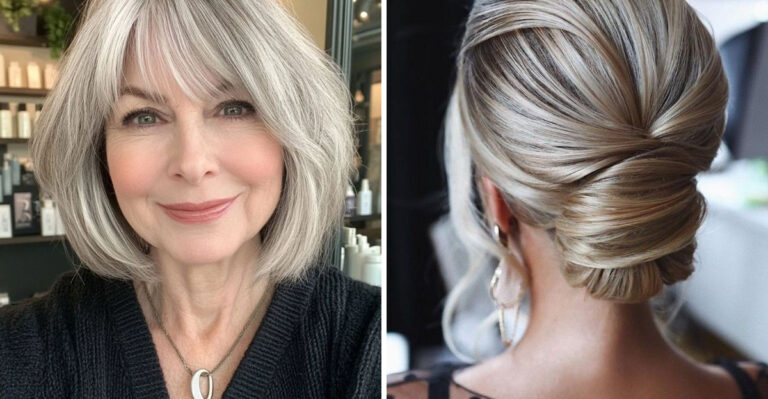 15 Stunning Hairstyles For Wedding Guests Over 50