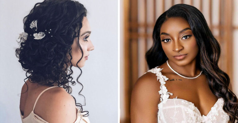 15 Wedding Styles With Curls That Frame Your Face From Aisle to Afterparty