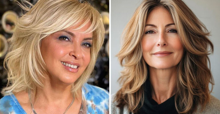 16 Medium Length Haircuts That Are So Flattering On Older Women