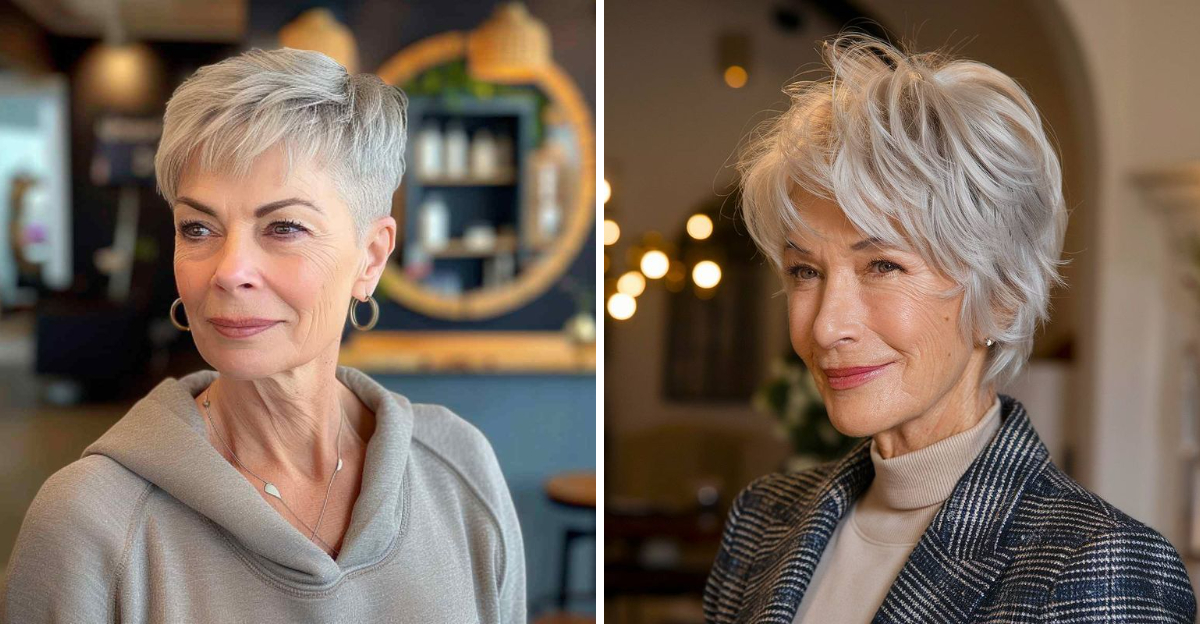 17 Gorgeous Ways Women Over 70 Are Styling Their Thinning Hair In 2025