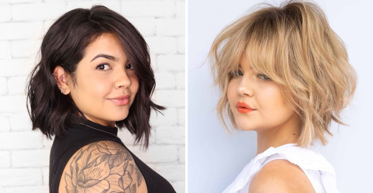 18 Bobs Made For Round Faces—Witness Face-Framing Magic