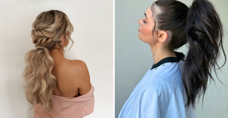 18 Textured Ponytails That Add Volume And Vibe