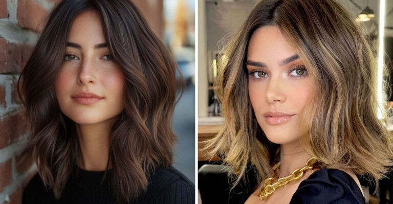 A Timeless Choice: 18 Long Bob Hairstyles For Thick Hair