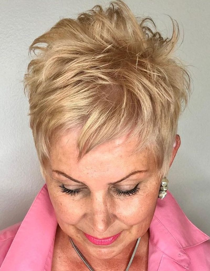 Classic Pixie with Longer Top