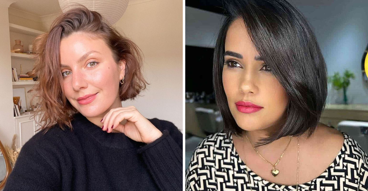 Asymmetry Is In—Here’s 17 Side Part Bobs That Work