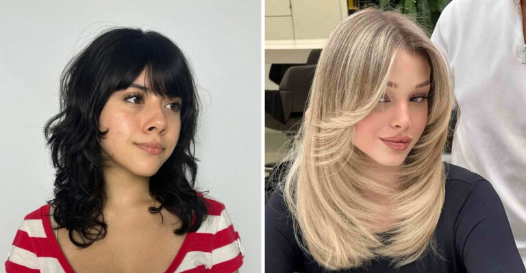 Balance That Forehead—17 Haircuts That Flatter Heart-Shaped Faces