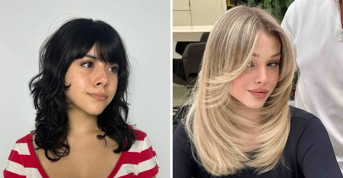 Balance That Forehead—17 Haircuts That Flatter Heart-Shaped Faces