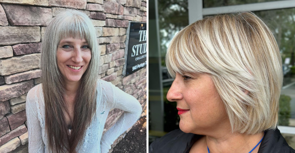 Bangs Are Back 34 Fresh Hairstyles For Older Women This Year