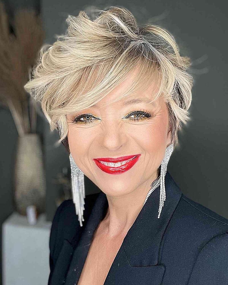 Pixie Cuts with Color