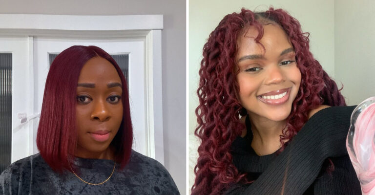 Burgundy Hair Goals For A Colorful Spring Makeover