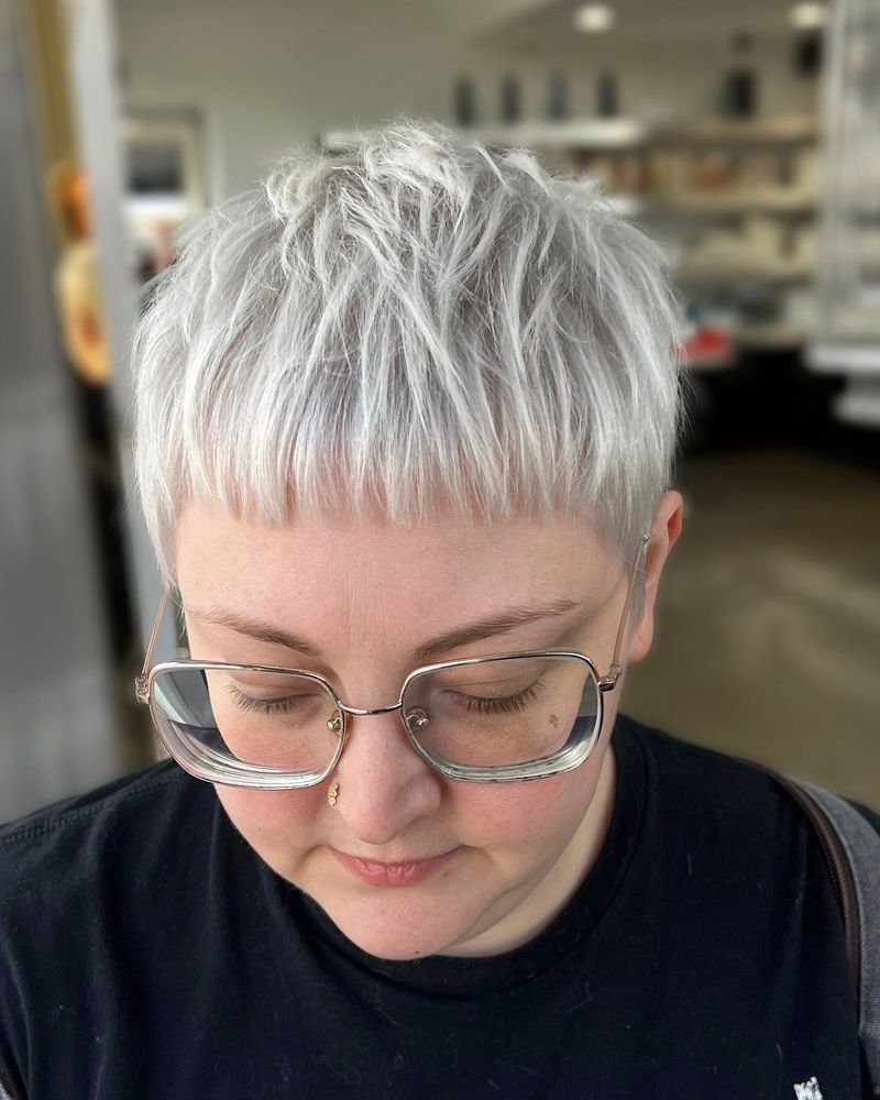 Short Bangs Cut Straight Across