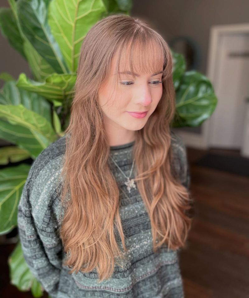 Romantic Wispy Bangs