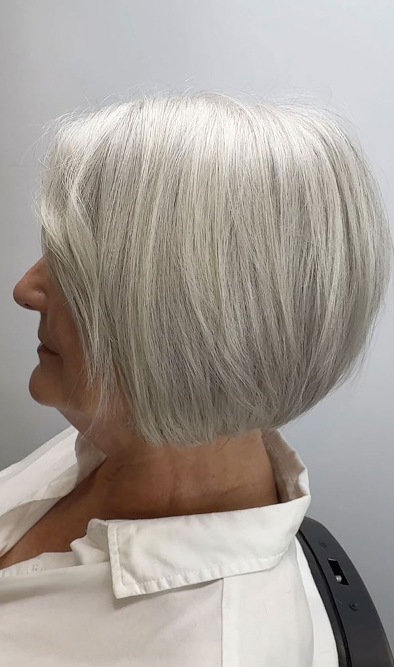 Sleek Bob with Subtle Layers