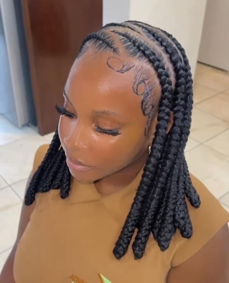 Braid Locs for Texture