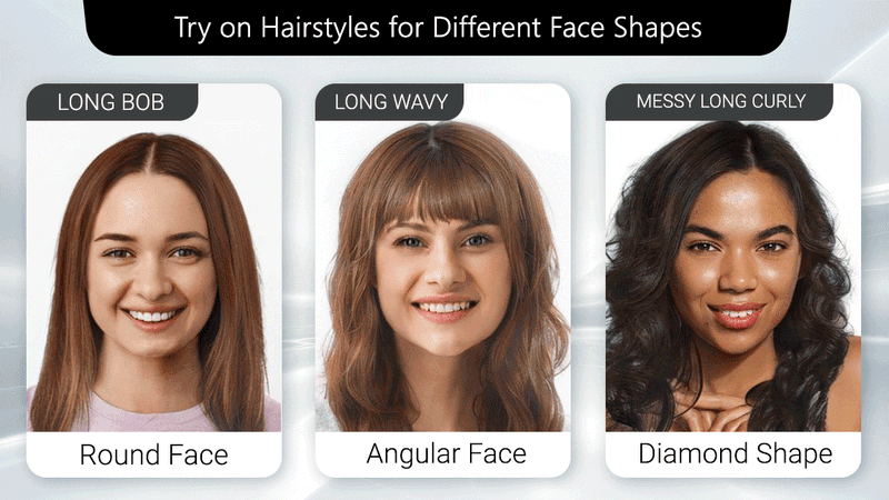 Experimenting with Virtual Hairstyles