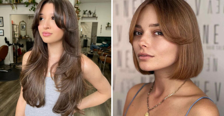 Curtain Bangs Are Blooming This Spring—Here’s How to Wear Them
