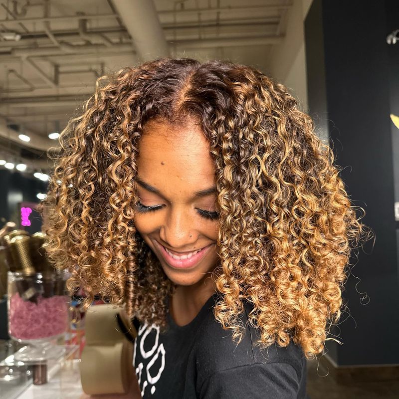 Sun-Kissed Honey Curls