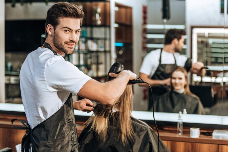 Consulting a Hairstylist
