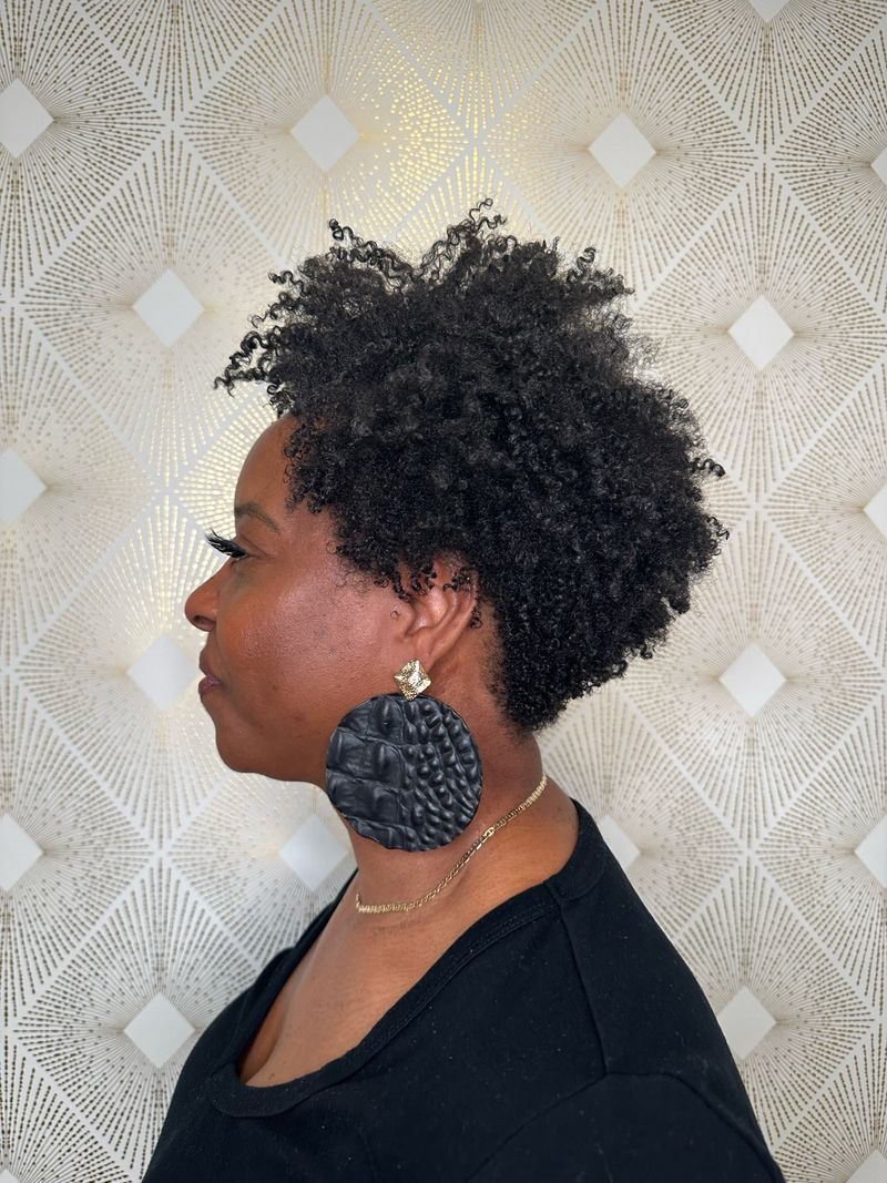 Afro cónico