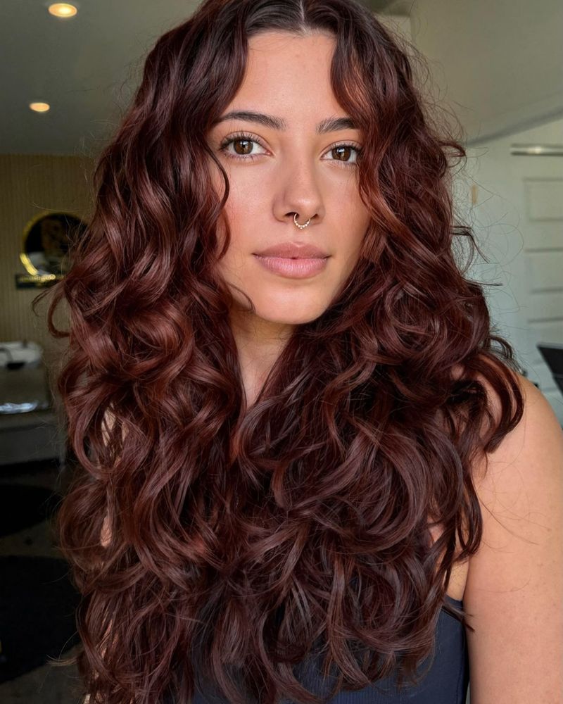 Create texture in naturally straight hair