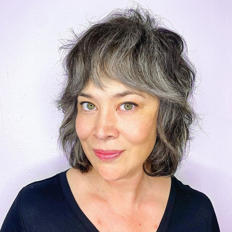 Shaggy Mid-Length Cut