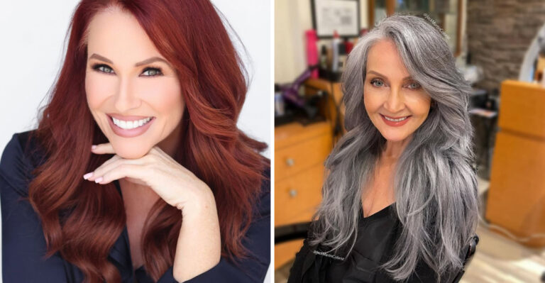 Look Radiant, Not Older: 17 Hair Colors That Compliment Maturing Skin