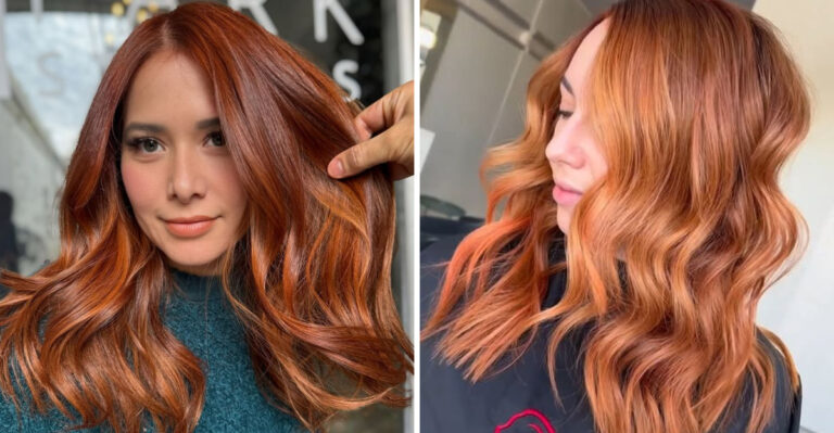 Melt Into Spring With These 15 Dreamy Soft Copper Balayage Looks