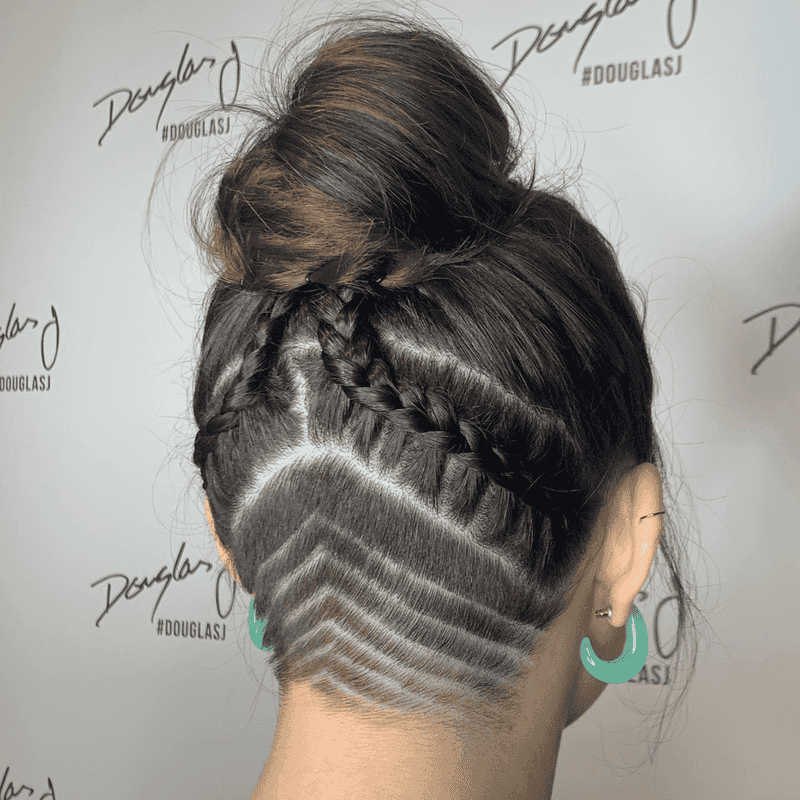 Braided Crown With Undercut