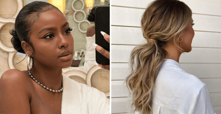 No Time? No Problem: 15 Easy Hairstyles For Last-Minute Rushes
