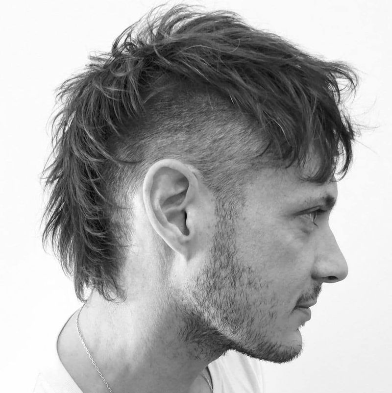 Hybrid Mullet-Mohawk