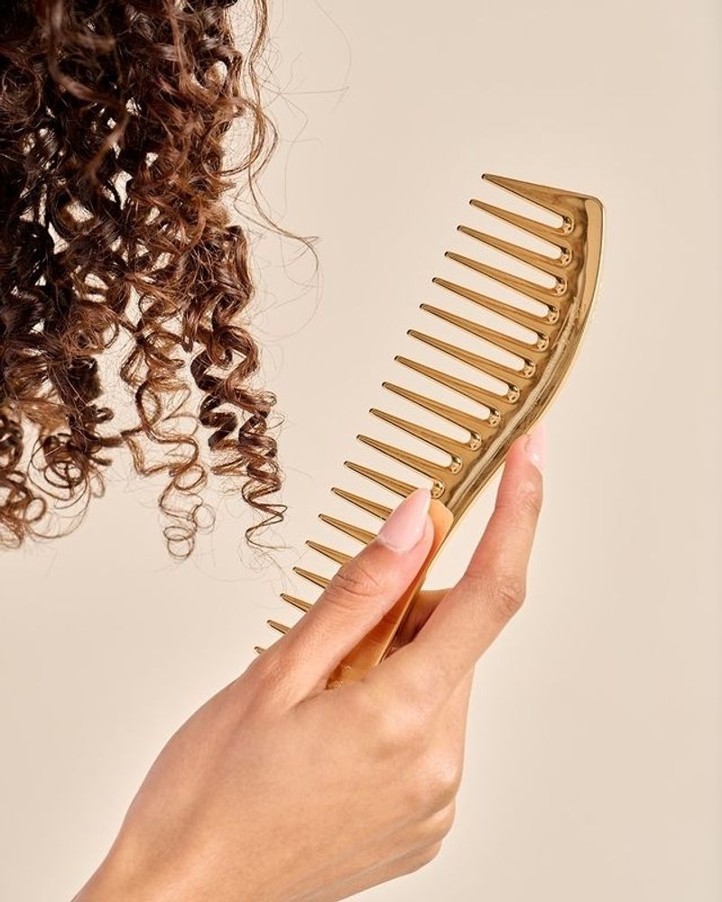 Start with a Wide-Tooth Comb