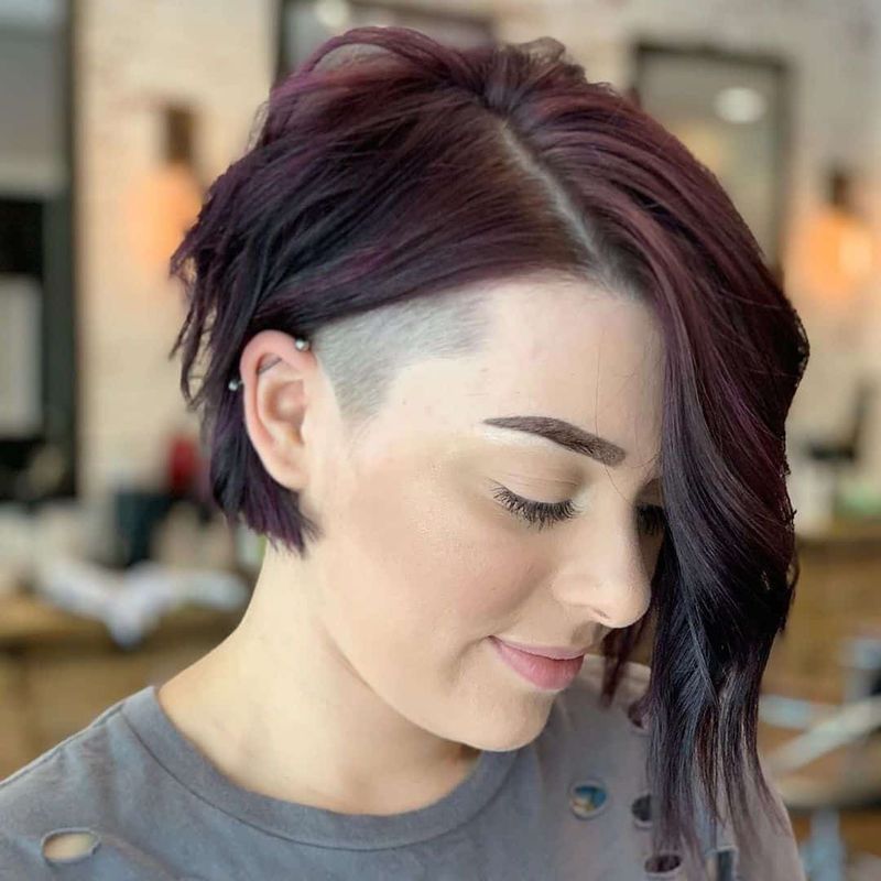 Textured Bob with Undercut