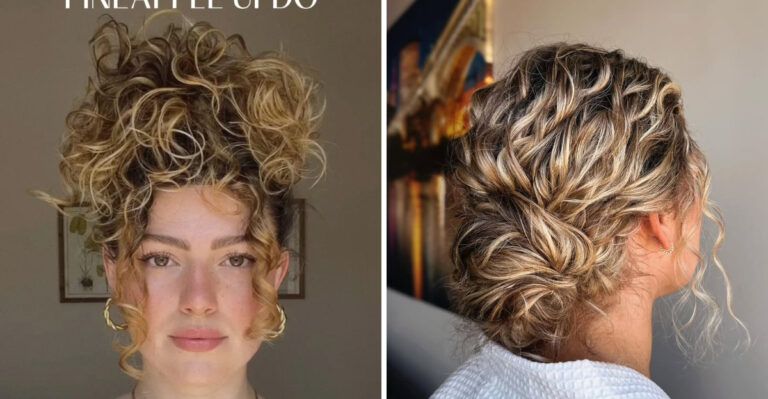 Quick And Fabulous: 16 Curly Updos For Busy Days